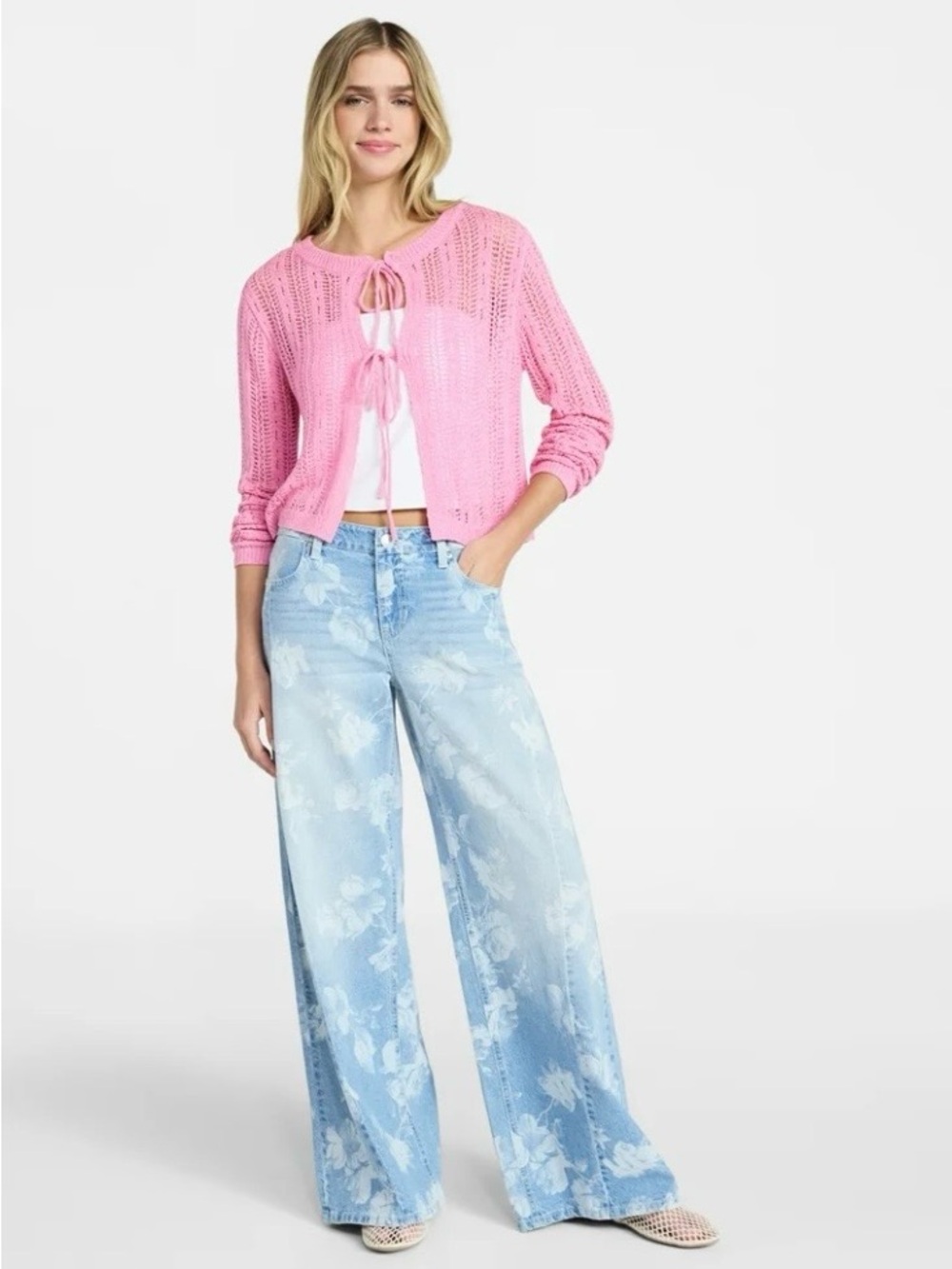 No Boundaries Extra Baggy Jeans 32” inseam size 0 NWT - Picture 2 of 10
